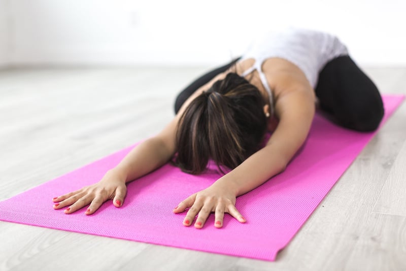 Yoga Exercise Fitness Woman